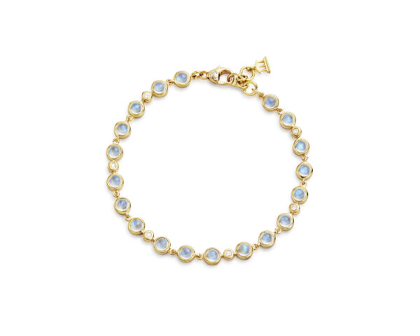 Temple St. Clair 18K Blue Moon Link Bracelet at Meridian Jewelers