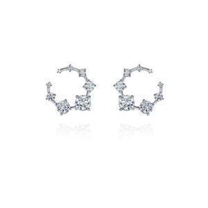 Fernando Jorge High Brilliant Circle Earrings at Meridian Jewelers