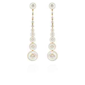 Fernando Jorge Surrounding Long Earrings at Meridian Jewelers