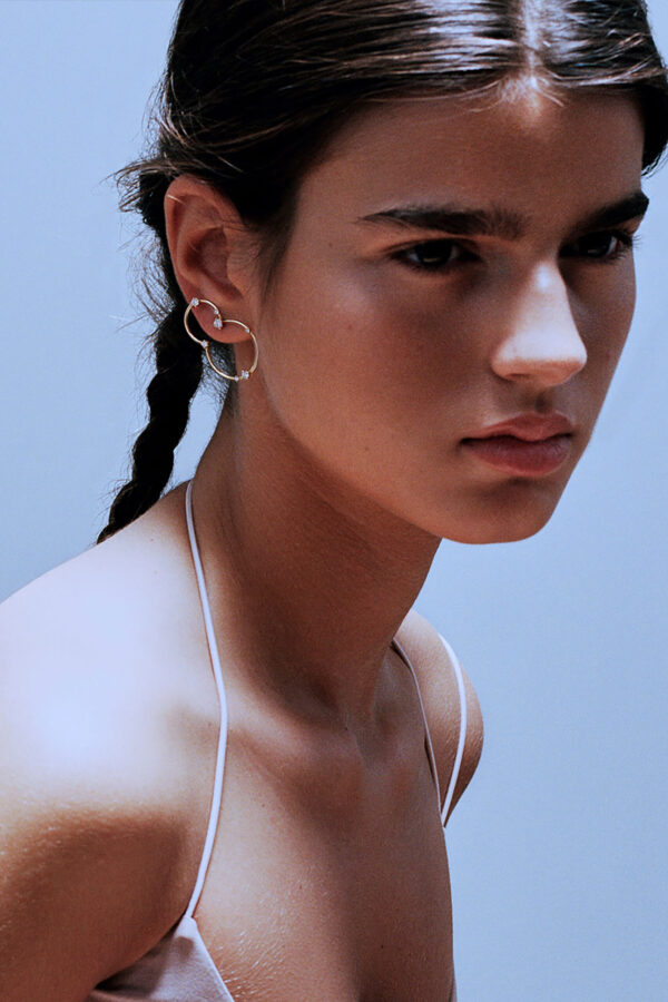 Fernando Jorge Acrobat Lobe Earrings - Image 2