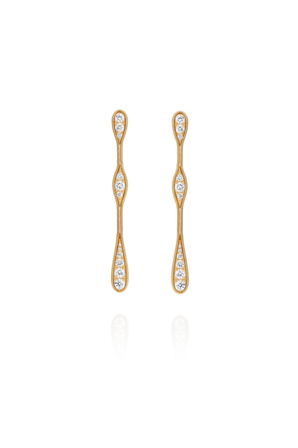 Fernando Jorge Fluid Diamond Earrings