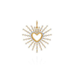 Fernando Jorge Clarity Heart Pendant at Meridian Jewelers