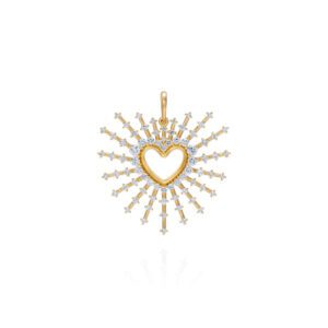 Fernando Jorge Clarity Heart Pendant at Meridian Jewelers