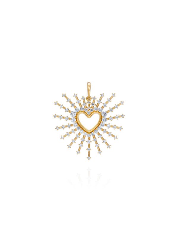 Fernando Jorge Clarity Heart Pendant at Meridian Jewelers