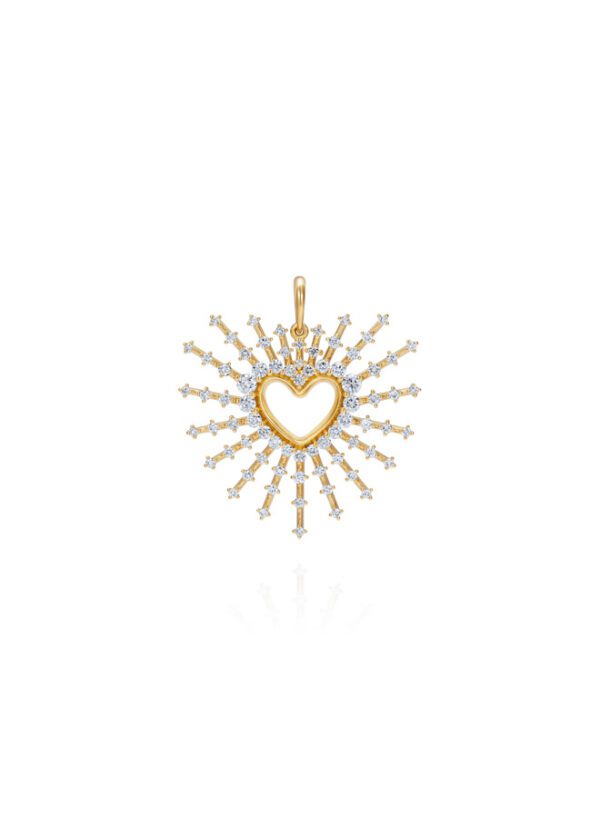 Fernando Jorge Clarity Heart Pendant at Meridian Jewelers