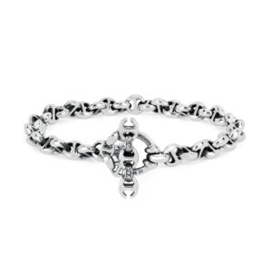 Hoorsenbuhs Sterling Silver Open Link Bracelet at Meridian Jewelers