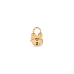 Hoorsenbuhs 18K Yellow Gold Padlock Pendant at Meridian Jewelers