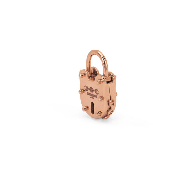 Hoorsenbuhs 18K Rose Gold Padlock Pendant - Image 2