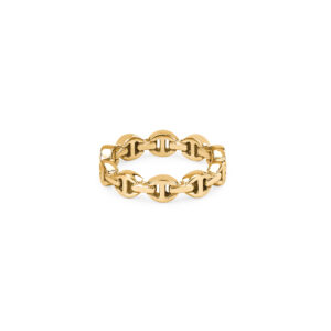 Hoorsenbuhs 18K yellow Gold Micro Dame III Ring at Meridian Jewelers