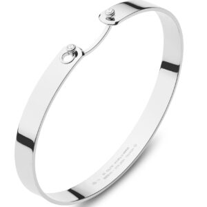 Nouvel Heritage Monday Morning GM Mood Bangle (white gold) at Meridian Jewelers