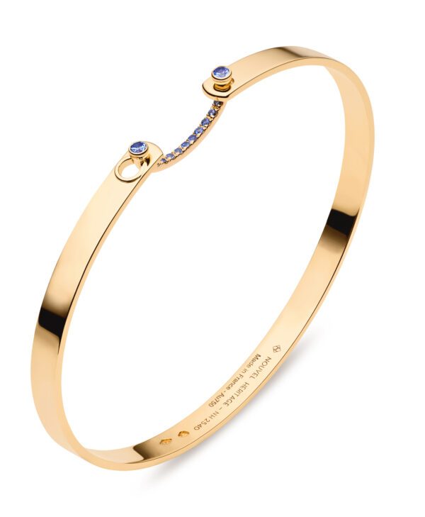 Nouvel Heritage Baby Blue Mood Bangle at Meridian Jewelers