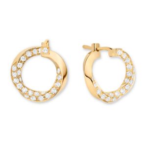 Nouvel Heritage Diamond Thread Earrings at Meridian Jewelers