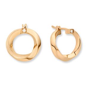 Nouvel Heritage Gold Thread Earrings at Meridian Jewelers