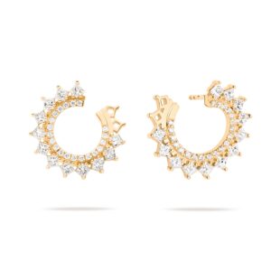 Nouvel Heritage Princess Diamond Earrings at Meridian Jewelers