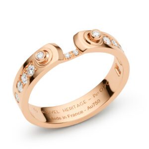 Nouvel Heritage 18K Gold Tuxedo Mood Ring at Meridian Jewelers