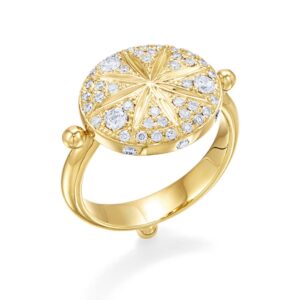 Temple St. Clair 18K Diamond Sorcerer Ring at Meridian Jewelers