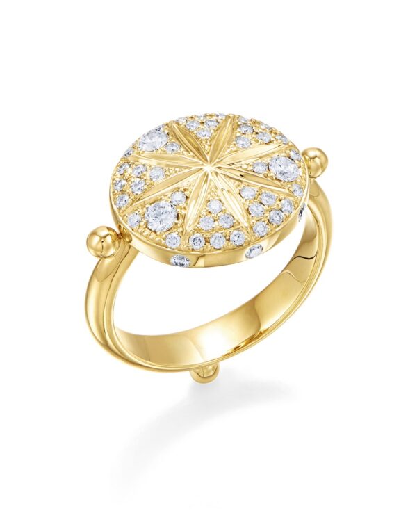 Temple St. Clair 18K Diamond Sorcerer Ring at Meridian Jewelers