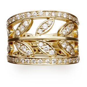 Temple St. Clair 18K Diamond Vine Ring at Meridian Jewelers