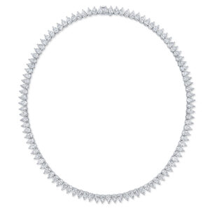 Rahaminov Diamonds Pear Shape Choker at Meridian Jewelers