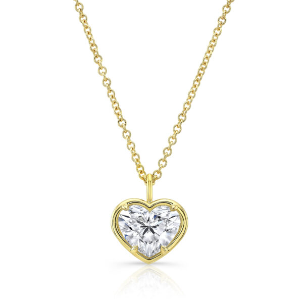 Rahaminov Diamonds Heart Diamond Necklace