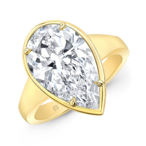 Rahaminov Diamonds Pear Shape Ring at Meridian Jewelers
