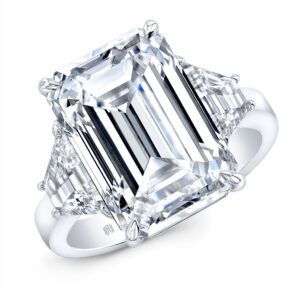 Rahaminov Diamonds Emerald Cut Ring at Meridian Jewelers