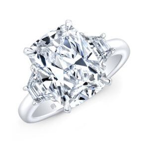 Rahaminov Diamonds Cushion Cut Ring at Meridian Jewelers