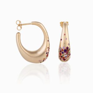 Nada Ghazal Urban Summer Nights Thick Earrings at Meridian Jewelers