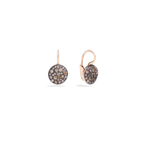 Pomellato Brown Diamond Sabbia Earrings at Meridian Jewelers