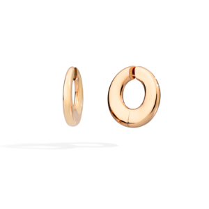 Pomellato Rose Gold Iconica Hoop Earrings at Meridian Jewelers