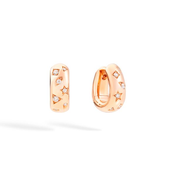 Pomellato Fancy Diamond Iconica Earrings at Meridian Jewelers