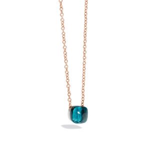 Pomellato London Blue Topaz Nudo Pendant With Chain at Meridian Jewelers