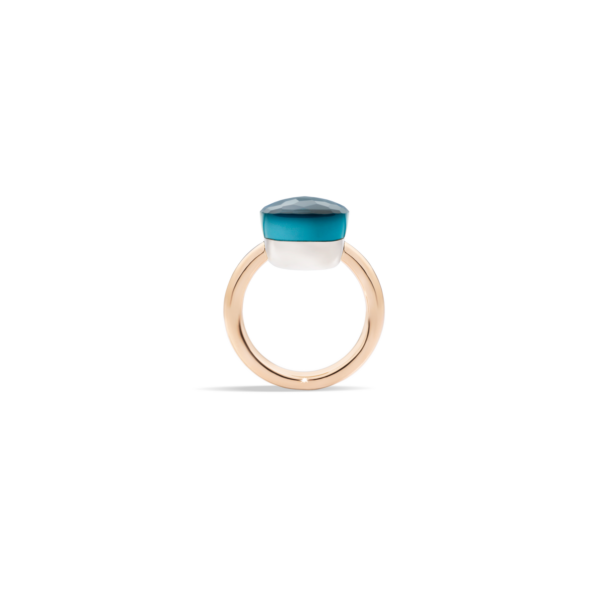 Pomellato Blue Topaz Nudo Classic Ring at Meridian Jewelers