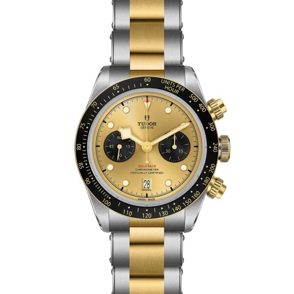 TUDOR Black Bay Chrono S&G at Meridian Jewelers