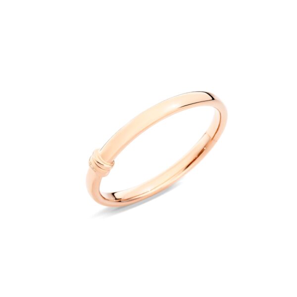 Pomellato Rose Gold Iconica Bangle Medium at Meridian Jewelers