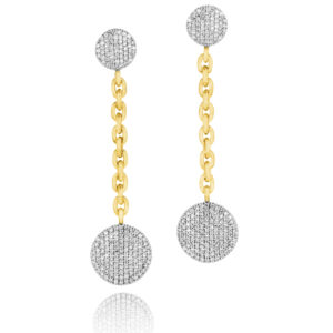 Phillips House Double Infinity Chain Earrings at Meridian Jewelers