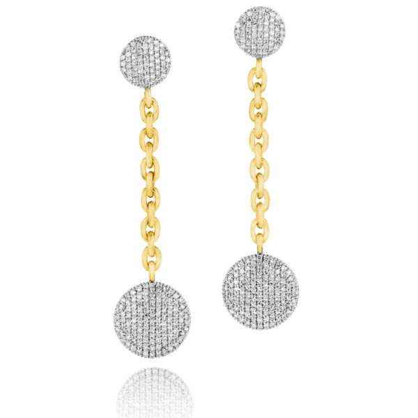 Phillips House Double Infinity Chain Earrings at Meridian Jewelers