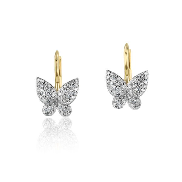 Phillips House Petite Butterfly Leverbacks at Meridian Jewelers