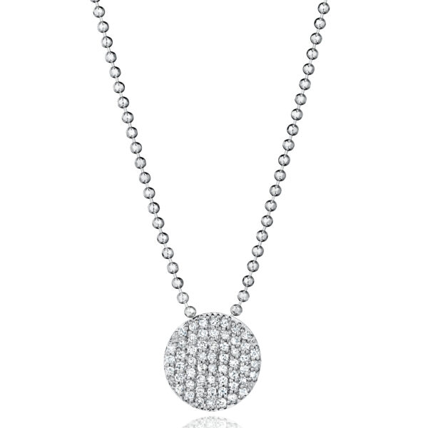 Phillips House White Gold Mini Infinity Necklace at Meridian Jewelers