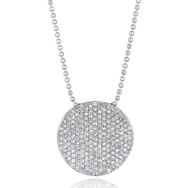 Phillips House White Gold Large Infinity Necklace at Meridian Jewelers