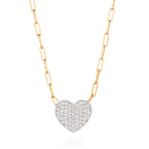 Phillips House Rose Gold Mini Infinity Heart Necklace at Meridian Jewelers