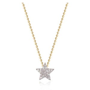 Phillips House Yellow Gold Mini Infinity Star Necklace at Meridian Jewelers