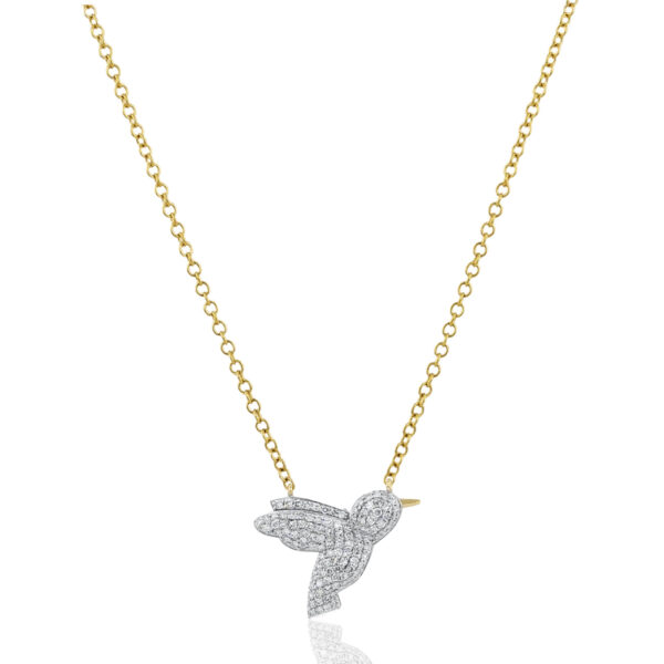 Phillips House Medium Hummingbird Necklace at Meridian Jewelers