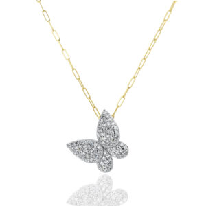Phillips House Medium Butterfly Necklace at Meridian Jewelers