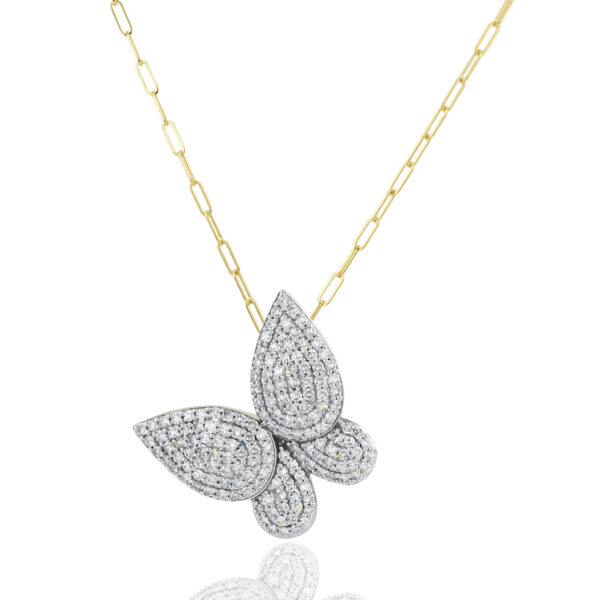 Phillips House Large Butterfly Necklace at Meridian Jewelers