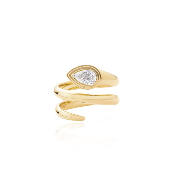 Phillips House Pear Layered Wrap Ring at Meridian Jewelers