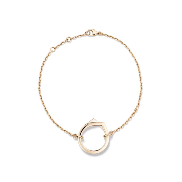 Repossi Antifer Pink Gold Chain Bracelet at Meridian Jewelers