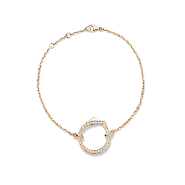 Repossi Antifer Diamond Chain Bracelet at Meridian Jewelers