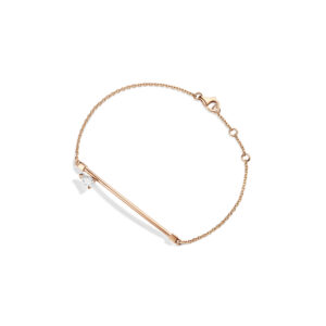 Repossi Pink Gold Serti Sur Vide Bracelet at Meridian Jewelers