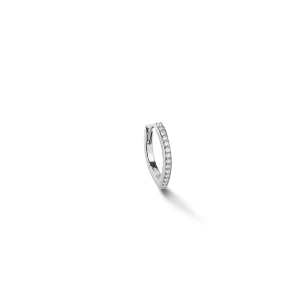 Repossi White Gold Diamond Antifer Earring at Meridian Jewelers